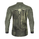 Camisa Agro Brk Skull Long Horn com Proteção UV50+