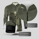 Camisa Agro Brk Skull Long Horn com Proteção UV50+