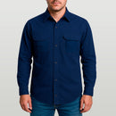 Camisa Work Agro Brk Azul com Proteção Solar UV50+